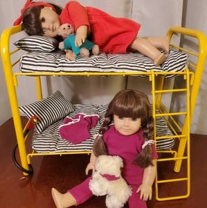 RETIRED American Girls Sleepover Set from 1990's